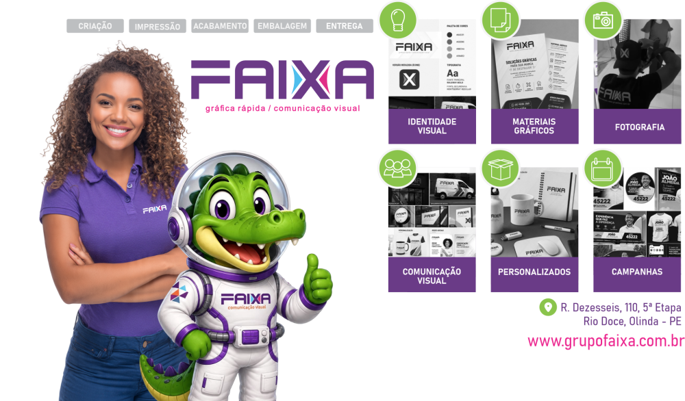 Placa Web texto
